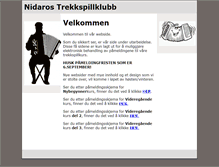 Tablet Screenshot of nidarostrekkspill.com